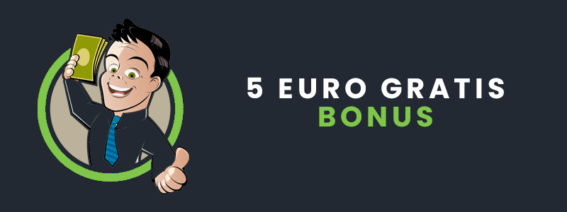 5 euro gratis banner