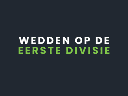 Wedden op de Eerste Divisie (Nederland)